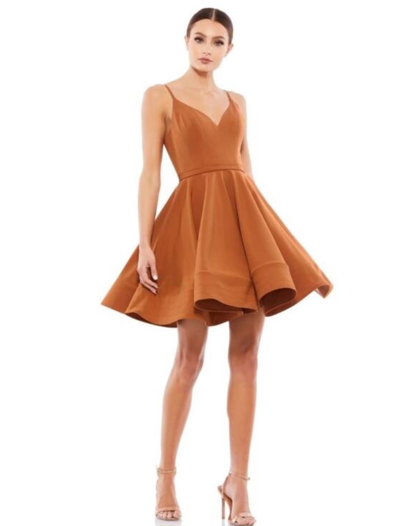 Nwt Ieena For Mac Duggal Low Back A-Line Party Dress - Size 2
